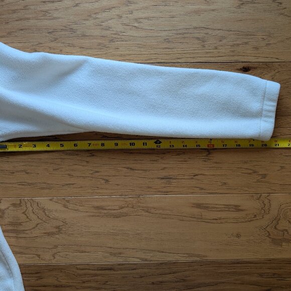 Columbia White Fleece Jacket Small Women - Picture 4 of 6